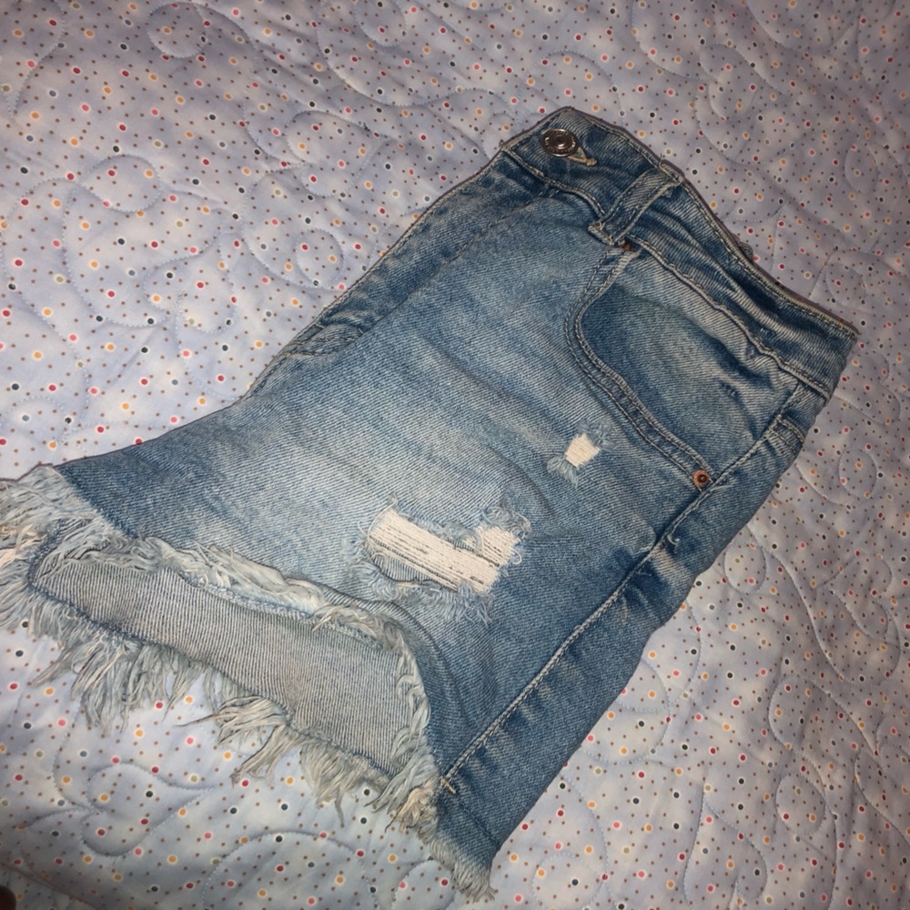 Wax Jean Highwaisted Jean shorts Size Medium